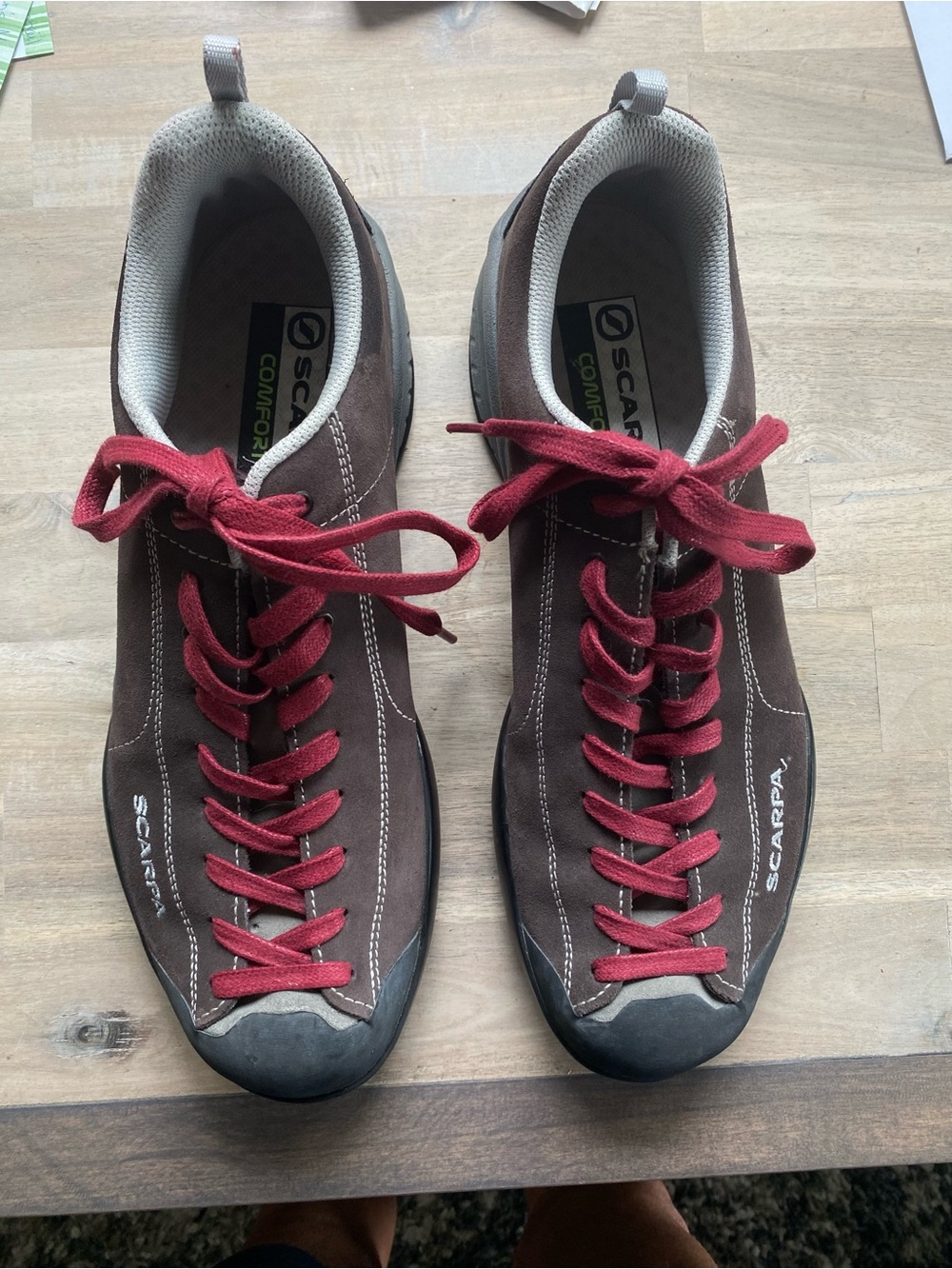 Scarpa Men’s Mojitos Size 44EU/10.5US Color Dark Brown